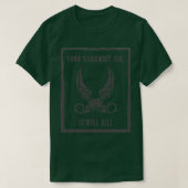 T-shirt Karambit Il tuera Forgé dans le feu présent T (Design devant)