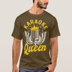 T-shirt Karaoke Bar Party Company Party Femmes Singin