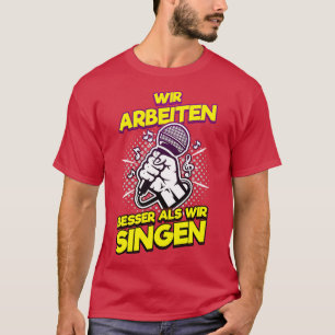T-shirt Karaoke Chant Bureau Fêtes de Noël 3