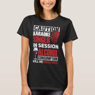 T-shirt Karaoke chanter Microphone Karaoke chanteur à Sess