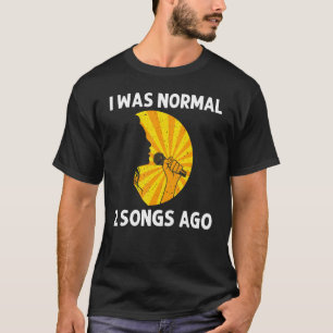 T-shirt Karaoke cool Pour Hommes Chanteuse Microphone Kara