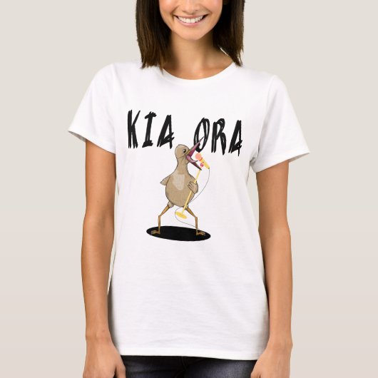 T-shirt Karaoké kiwi (Devant)