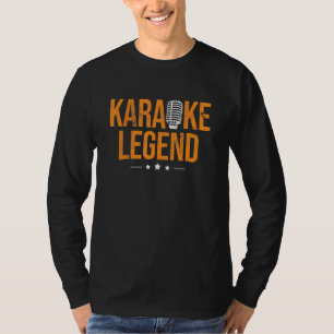 T-shirt Karaoke Legend Karaoke Party Karaoke Night Percer