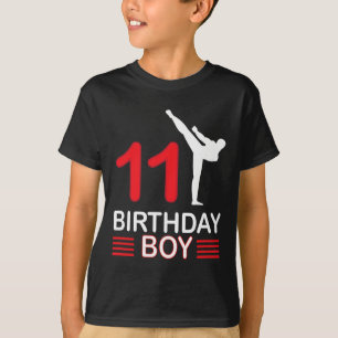 T-shirt Karate Anniversaire Tee Boy Cadeau Enfants Taekwon