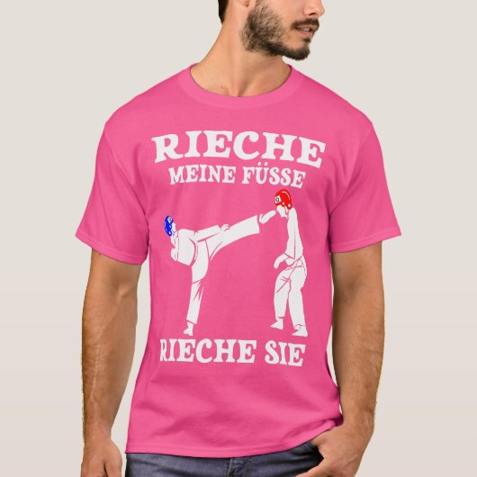 T-shirt Karate Avec Conception Kickboxing (Devant)