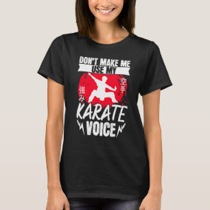 T-shirt Karate Black Belt Gi Uniform Ne Me Faites Pas Util