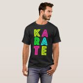T-shirt Karate Black Belt Gi Uniforme Karate (Devant entier)