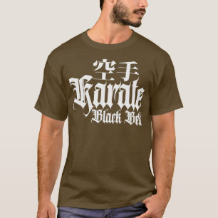 T-shirt Karate Black Belt Master