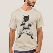 T-shirt Karate Cat (Devant)