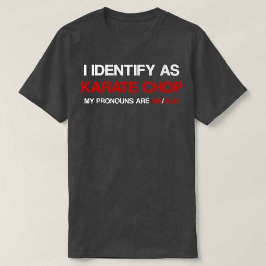 T-shirt Karate Chop 1 (Design devant)