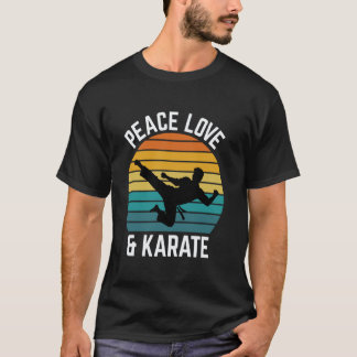 T-shirt Karate Classique J'Aime le Karate pour Enfants, Ad