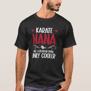 T-shirt Karate Classique Nana Karate Cool Nana Grand-mère