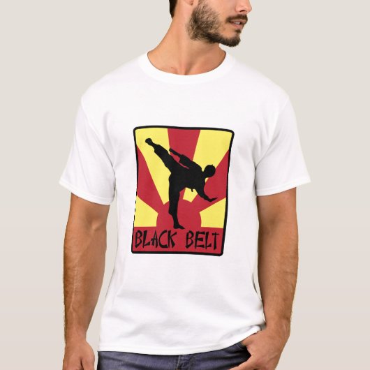 T-shirt Karaté de la ceinture noire (Devant)