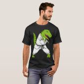 T-shirt Karate Dinosaure T-Rex (Devant entier)