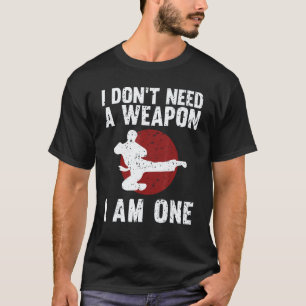 T-shirt Karate drôle classique pour hommes femmes Taekwond