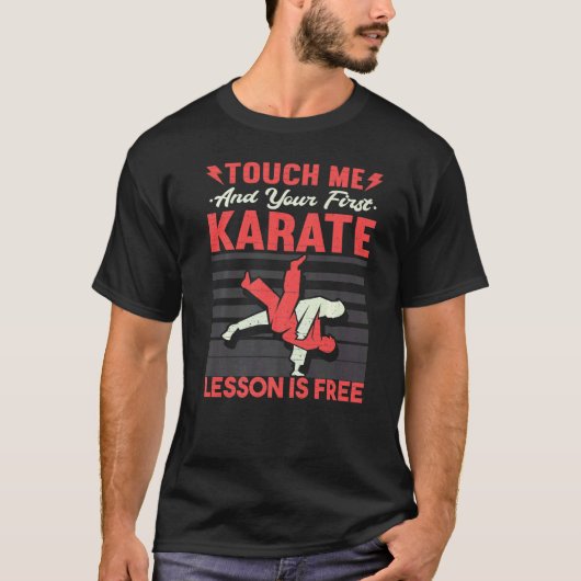 T-shirt Karate Drôle Premium (Devant)
