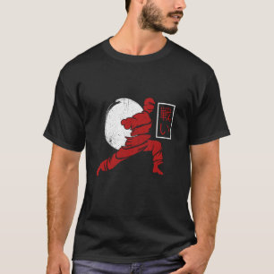 T-shirt Karate Fighter Karate Pose Karate Kick
