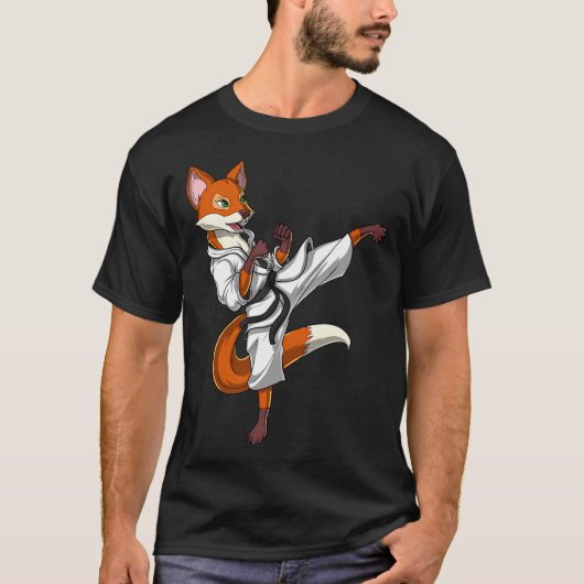 T-shirt Karate Fox (Devant)
