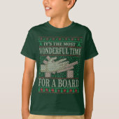 T-SHIRT KARATE FUNNY CHRISTMAS CITE UN PEU PLUS DOUX (Devant)