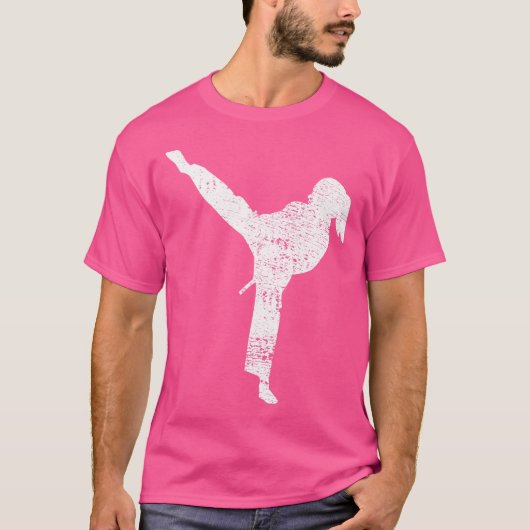 T-shirt Karate Girl (Devant)