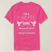 T-shirt Karate Girl Karate Cadeaux De Karaté Pour Les Amat (Design devant)