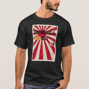 T-shirt Karate Gold Belt Youth