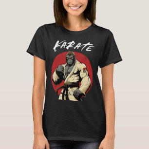 T-shirt Karate Gorilla Karateka Garçons et filles Karate G