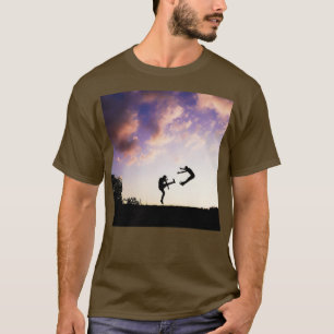 T-shirt Karaté kick by the dusk 1