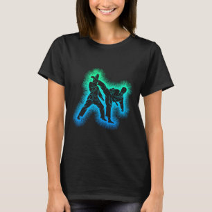 T-shirt Karate Kickboxing Taekwondo Enfants garçons