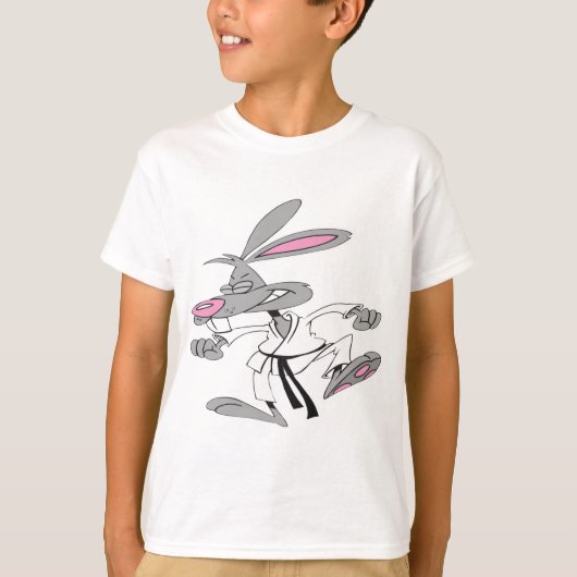 T-shirt Karaté-Lapin (Devant)
