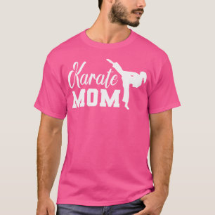 T-shirt Karate Maman Coach Fighter Martial Arts Belt