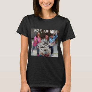 T-shirt Karate Man Rocks T Shirt