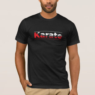 T-shirt Karate Martial Arts Rouge
