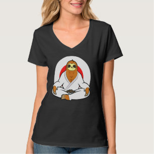 T-shirt Karate Master Arts Martiaux Jiu Jitsu Sloth 3
