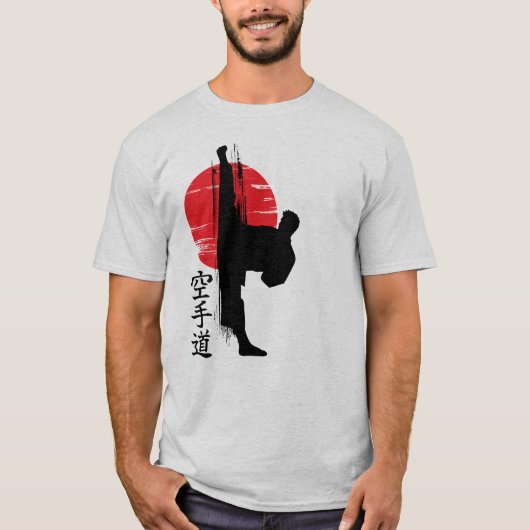 T-shirt Karate Mawashi geri (Devant)