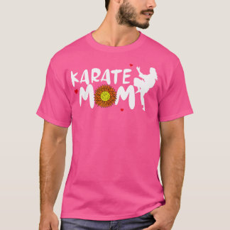 T-shirt Karate Mom For Women Cute Karate
