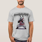 T-shirt karate panda (Devant)