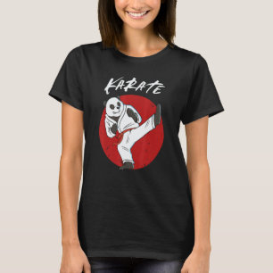T-shirt Karate Panda Garçons et Filles Karate Panda