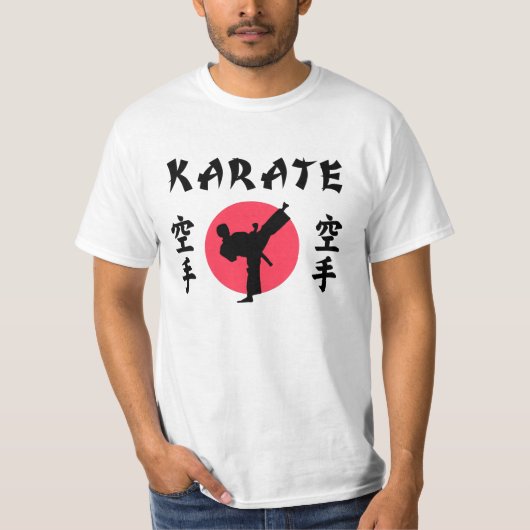T-shirt Karate Rising Sun (Devant)