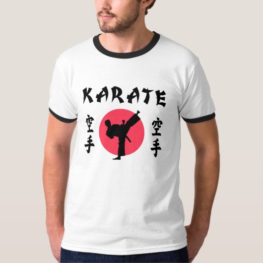 T-Shirt Karaté Soleil Levant (Devant)