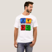 T-shirt Karaté spectaculaire (Devant entier)