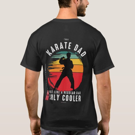 T-shirt Karate Spirit : Karate Dad (Dos)