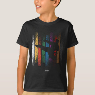 T-shirt Karate Taekwondo Tkd Arts Martiaux Hommes Garçons