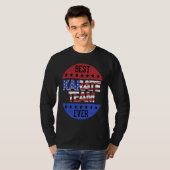 T-shirt Karate Team Independence Day Patriotic Karateka US (Devant entier)