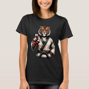 T-shirt Karate Tiger Fierce Discipline Champion 1