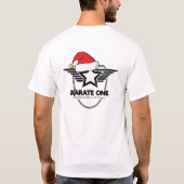 T-shirt Karaté un Noël (Dos)