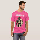 T-shirt Karateka et Gorille Karaté (Devant entier)