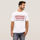 T-shirt Karateka professionnel (Devant entier)