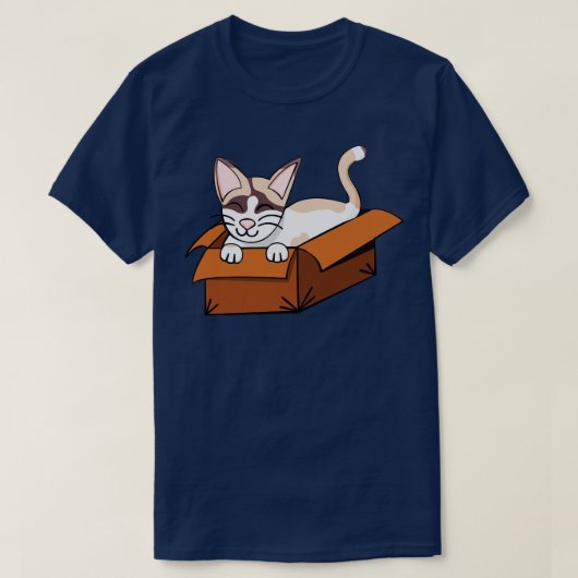 T-shirt Kardboard Kitty (Design devant)