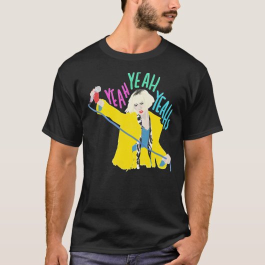 T-shirt Karen O Ouais Oui Oui Oui Oui (Devant)